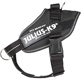 Julius-K9 16IDC-PBGHS-M IDC Power Harness with Front Control Y-Strap Size S/Mini Black