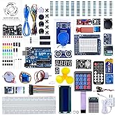 ELEGOO Advanced Starter Kit, Stem Kit Compatible with Arduino IDE | with Tutorial in Spanish and UNO R3 Board, Relay, Power S