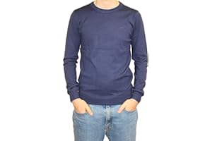 POSITANOCOAST Positano Coast - Paricollo Basic - Maglione Uomo in 100% Cotone, vestibilità Slim, Regalo Uomo, Maglione Cotone Uomo Manica Lunga, Regalo Fidanzato