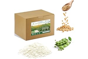 VALLYDOM 1.8KG Soy Wax for Candle Making: Premium Pure Soy Wax Flakes, Organic, No Additives, Long Burn Time, Perfect for Scented Candles, Tealights, Craft Candles, and More - Ideal for Candle Makers