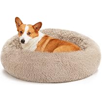 Love's Cabin Donut Katzenbett/Hundebett, 91 Cm, Superweich, Rutschfeste Unterseite, Waschbar