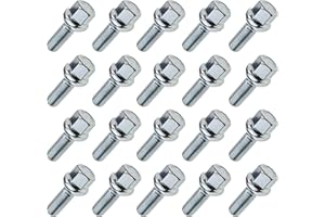 C CARBONADO 20x Radschrauben M12x1,5 SW17 28mm Kugel Radbolzen Längenauswahl