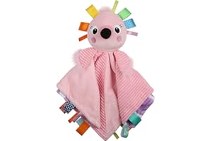 KIDS2 Bright Starts, Couverture Cuddle 'N Tags - Flamant rose