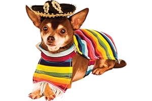 Rubie's Officielle pour Animal Domestique Chien Costume, Mexicain Motifs aztèques – Grande
