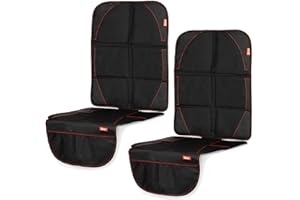 Diono Ultra Mat zum Schutz von Polstern vor Kratzern und Druckstellen, Schwarz (2er-Pack)