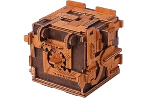 WOODEN.CITY Challenging Escape Room Puzzle Box - Scatola rigida - Wooden Escape Puzzle - Scatola puzzle difficile - Puzzle 3D - Scatola regalo rompicapo