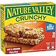 Nature Valley Granola Bar 1 Box x 5 Double Bars, Oats & Cinnamon, 100% Natural Whole Grain Oats, No Artificial Colors, Flavors And Preservatives