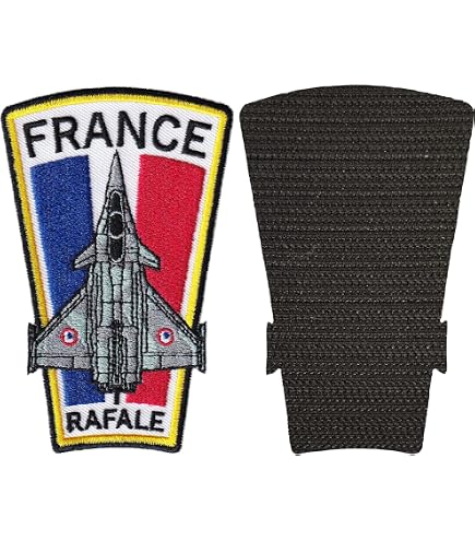 Patch Brodé Thermocollant Armée De L'Air France - Diamètre 8 Cm - Pour Vêtements, Sacs, Customisation - 10