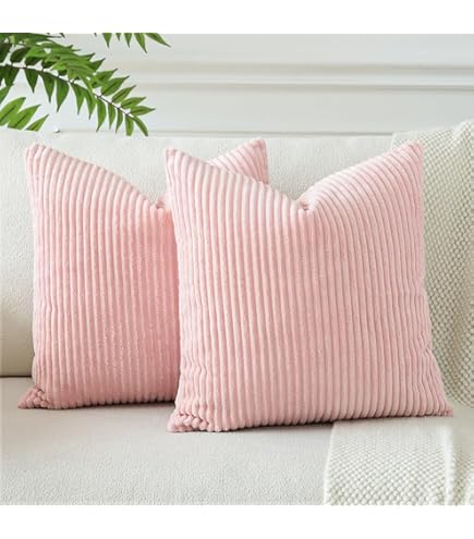 ASDCXZ Housse de Coussin Fleur 40x40 cm, Lot de 4 Fleurs Fraîches