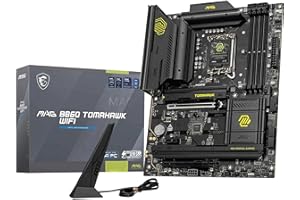 MSI MAG B860 TOMAHAWK WIFI - Scheda madre ATX, supporta i processori Intel Core Ultra (Serie 2), LGA 1851 - DDR5 Memory Boost 9200+ MT/s OC, 1 x PCIe 5.0 x16, 1 x M.2 Gen5, LAN 5G, Wi-Fi 7