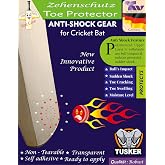 Tusker Cricket Bat Toe Protector, Self Adhesive Sheet, Transparent