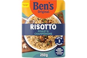 BEN'S ORIGINAL Risotto Poulet et Champignons 3mn 250g