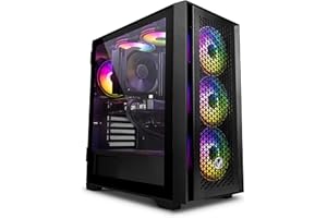 Vibox VIII-85 Gaming PC - Intel i9 11900F Processor - Nvidia RTX 4060 Ti 8GB Graphics Card - 32GB RAM - 1TB NVMe SSD - Windows 11 - WiFi