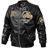 avirex leather jackets amazon