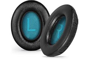 Aurivor Ersatz-Ohrpolster Ohrkissen für Bose QuietComfort QC 35 (ii) 25 15 2 Kopfhörer, Rissfeste Polster für QC35 (ii) QC25 QC15 QC2 SoundTrue SoundLink AE2|AE2i|AE2w Over-Ear Kopfhörer