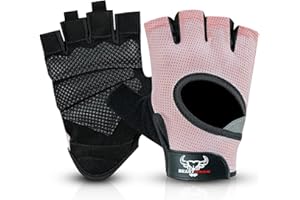 BEAST RAGE Weight Lifting Gloves for men and women, Gym Gloves for Crossfit.Breathable,Non-Slip Silicon padded palm Protection workout gloves for weightlifting, Cycling,Strength training
