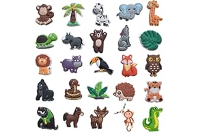 PEVRUAY Adornos para Zapatos, Pin Crocs Accesorio de Zapato, Adornos Zapatos Lindos de Sandalias de Zueco, Accesorios de Zapatos Bricolaje, Regalos de Niños Fiesta Cumpleaños