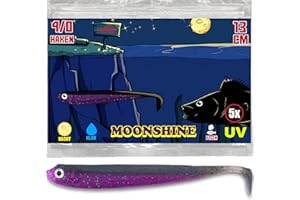 ‎PARADOX FISHING Paradox Fishing Zander Gummifische 13cm 5 Stück - Zanderköder Gummifisch Zander Köder Gummifische Set