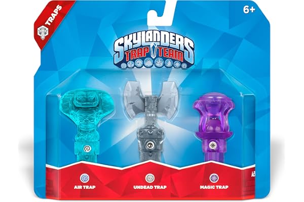 Skylanders : Trap Team - pack trois pièges : Air + Mort-Vivant + Magie