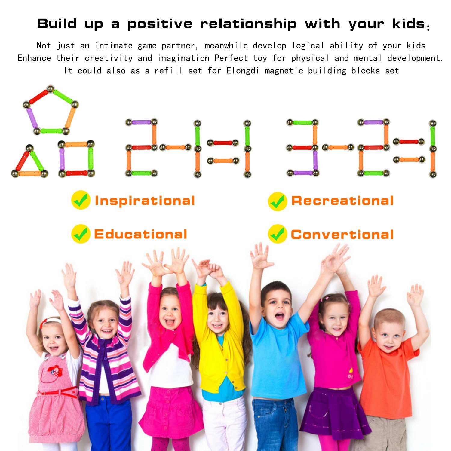 elongdi magnetic sticks