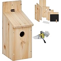 Dobar Nistkasten Bastel-Set - DIY Vogelhaus Zum Bemalen