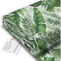 Tessuto Oxford Impermeabile DreamRoots 600D | Stoffa Al Metro 160 Cm Larghezza, 220 G/m² - Esotico Triangle Jungle, 1 Metro