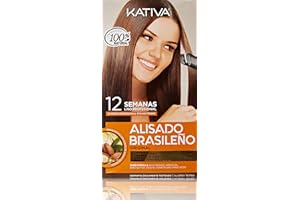 KAPALUA TRADING S.A. Kativa 2 Alisado Brasileño Keratina con aceite de Argán hidrata y alisa el Pelo quita el Frizz 2 unidades 570 gr