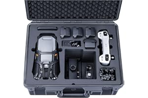 Lykus Titan M320 Valise Étanche pour DJI Mavic 3 Cine, Mavic 3 Classic, Fit RC Pro ou DJI RC et lanière, Valise de Carte MicroSD Gratuite Incluse [Valise Uniquement]