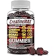 Creatine MAX 90 Gummies 5000mg Creatine Monohydrate, 1000mg BCAAs per Serving - Chewable Vegan Sugar Free Gummies, Mixed Berry Flavour (1 Month Supply)