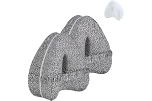 MAGIC SELECT 2 Stuck Orthopädisches Kissen für Bein. Seitenschläfer Kniekissen. Ergonomisches Kissen aus Memory-Schaum zur Linderung von Rücken-, Hüft-, Ischias- und Gelenkschmerzen.