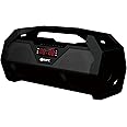 Zync Zumbox Bluetooth 5.0 Boombox Portable Speaker 32W Output,10Hours Backup,TWS Call Function,AUX, USB, FM Radio and Type C (Black)