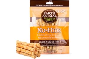 Earth Animal No Hide Chicken Dog Stix Lot de 10 Paquets de 45 g