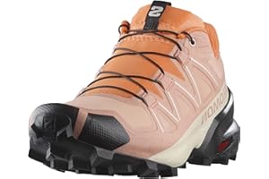 Salomon Speedcross damskie buty do biegania w terenie, gotowe do aktywności na świeżym powietrzu, stabilne, dopasowanie, Cameo Brown Black Bird Of Paradise, 42 EU