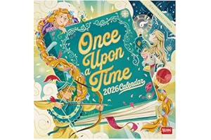 Legami - Calendario de Pared 2026, Once Upon A Time, Calendario de Pared Grande, 12 Meses y Planificador Anual, en 6 Idiomas, Espacio para Notas, Días Festivos Internacionales, 30 x 29 cm