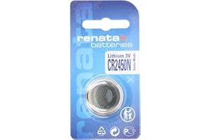 BEST PRICE SQUARE Jeden (1) X Renata CR2450N litowy zegarek/klucz/gadżet bateria 3 V blister pakowany - szwajcarska jakość