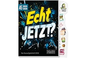 ‎HÄFFT Häfft® Original Homework Book 2025/2026 A5 "Real Now" Ultimate Student Calendar, Student Planner - Sustainable & Climate Friendly