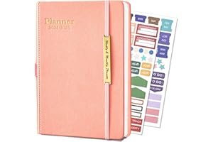 AEYAKA 2024 Agenda Semaine A5 Agenda Annuel 2024 Janvier 2024– Juin 2025 (18 mois) avec Règle en Plastique Onglets Mensuels et Poche Intérieure Agenda Etudiant, Agenda Quotidien