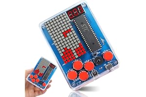 Gör-det-själv spelkonsol, lödning, elektronik, byggsats, gör-det-själv, spelkonsol, handhållen kit, lödning, byggsats för stu