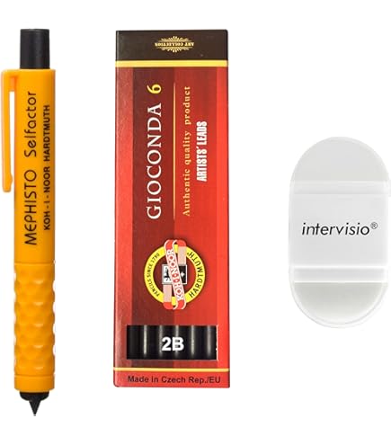 Portaminas, Portaminas De 5,6 Mm Con Lápices De Dibujo, Portaminas