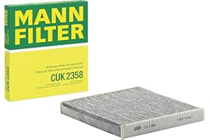 MANN-FILTER CUK 2358 Cabin Air Filter - Pollen Filter with Activated Carbon - for Cars + Transporters
