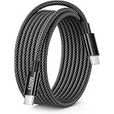 USB C to USB C Cable Fast Charging 3M 100W Type C Charger Cable Fast | Nylon Type C Cable 3m for Phone 17 16 15 Pro Max/Plus,