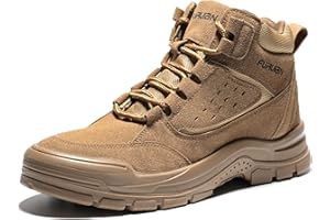 Furuian Sicherheitsschuhe Herren Damen Arbeitsstefel Herren Leicht Arbeitsschuhe mit Stahlkappe Sportlich Sicherheitsstiefel