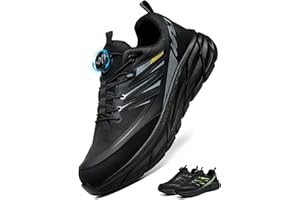 RUGNOR Scarpe Antinfortunistiche Uomo Donna Scarpe da Lavoro Leggere con Bottone Chiusura Rapida Traspiranti Comode Cucina