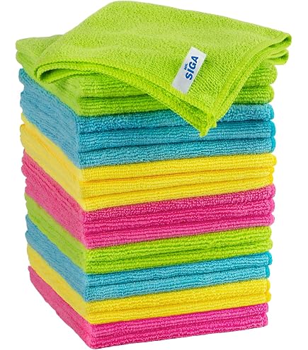 Pinza Per Mocio Industriale Tradineur In Plastica Gialla - Adatta A Manici Fino 2,5 Cm, Per Fibre Sciolte E Microfibra, Pulizia Professionale E Domestica