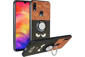 ALAPMK Funda para Xiaomi Redmi Note 7, Fashion Design [Antigolpes] con 360 Anillo iman Soporte, Resistente a los arañazos TPU Funda Protectora Case Cover para Redmi Note 7 Pro,Do Not Touch