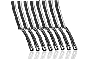 TKGEOUE 8 Pezzi Spazzola Pulizia Fessure，Spazzola per la Pulizia Delle Fessure,Spazzola per Fessure，Spazzola per Dettagli，per la Pulizia Della Cucina Della Pista della Finestra della Porta.