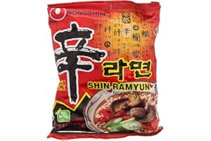 NONGSHIM Nouilles Ramyun Instantanées Nong Shim Shin (10 x 120g)