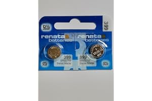 BEST PRICE SQUARE RENATA Lot de 2 Blisters de 1 Pile bouton oxyde argent X399 SR927W