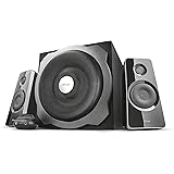Trust Tytan 2.1 Speaker Set - PC luidspreker met subwoofer, 120 Watt, zwart