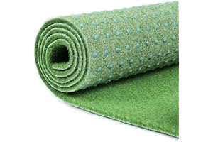 Carpeto Rugs Gazon Synthétique Exterieur - Faux Gazon Artificiel pour Balcon, Terasse et Jardin - Tapis Gazon au mètre - Fausse Herbe Balcon - Tapis Herbe Artificielle - Vert Clair - 400 x 800 cm